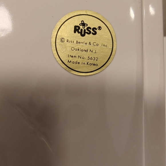 I Love My Grandma And Grandpa Ceramic Frame Russ Vintage 5" X 6" - Picture 5 of 7